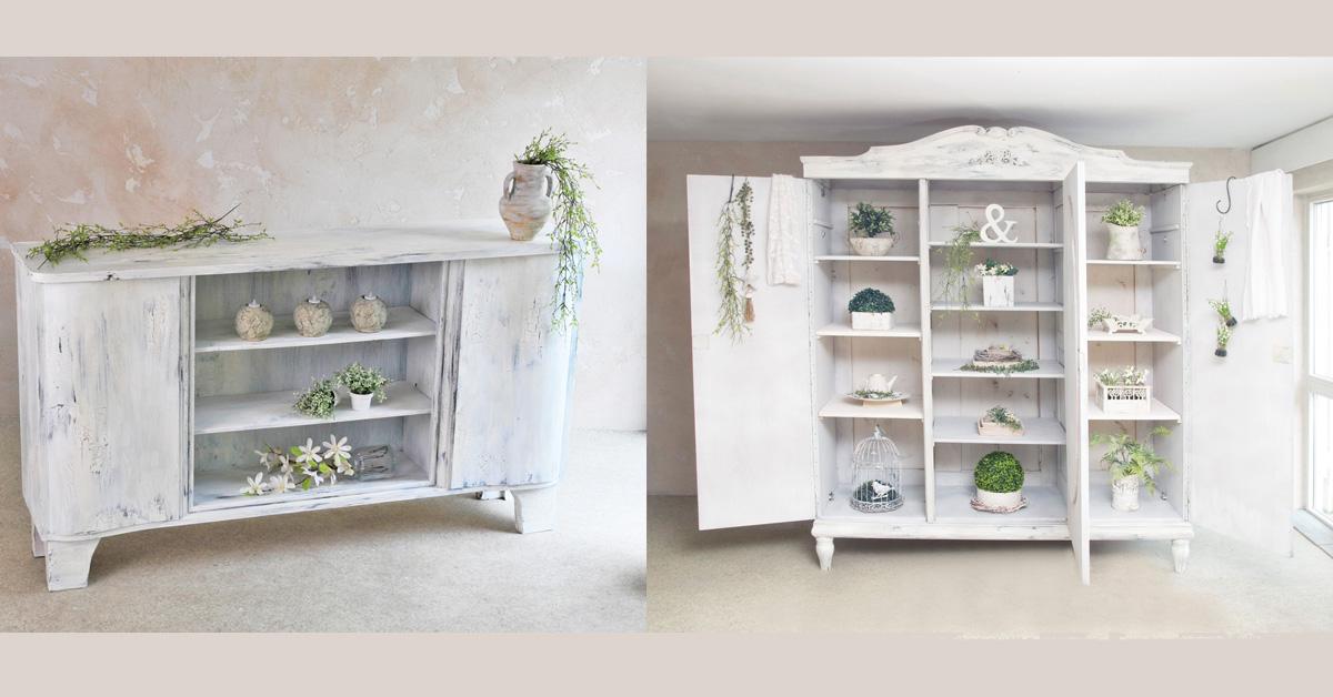 Ladeneinrichtung in Shabby chic